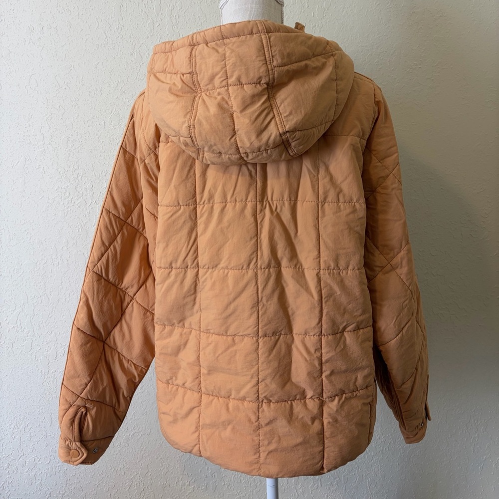 Fp Movement Pippa Packable Pullover Camel Tan Sna… - image 6